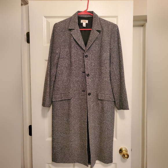 Black & White Tweed Dress Jacket - Picture 1 of 3